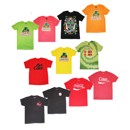 BEVERAGES ASSORTED TEES |ASSORTED PRINT| ASSORTED COLOR |