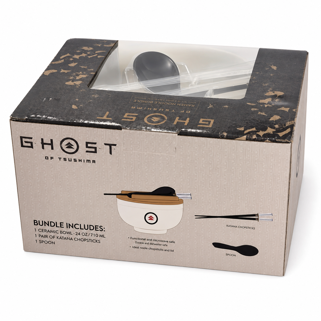GHOST OF TSUSHIMA 3PC NOODLE BOWL SET