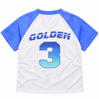 JUNIORS K-POP DEMON HUNTERS HONMOON JERSEY WHITE/BLUE