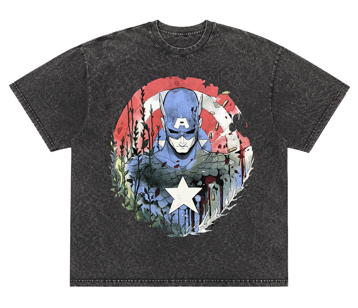 ASSORTED MARVEL COMICS T-SHIRTS MULTI