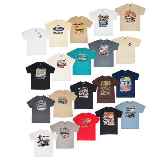 CARS ASSORTED TEES | ASSORTED PRINT| ASSORTED COLOR|