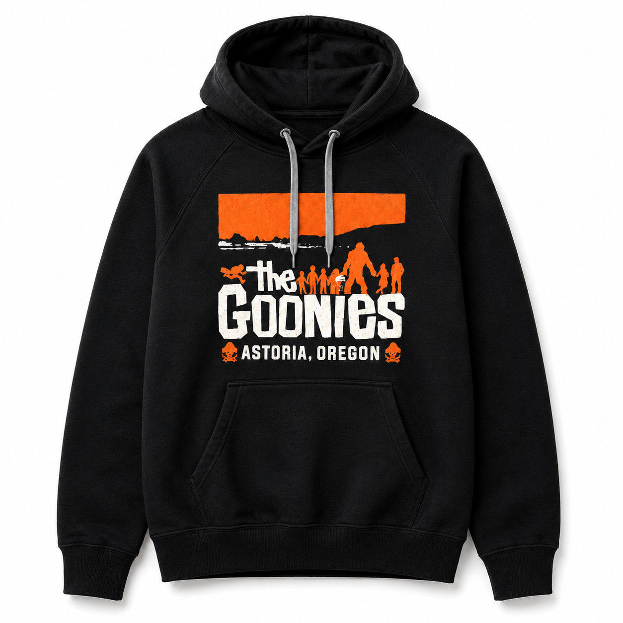 THE GOONIES ASTORIA HOODIE BLACK GOAH3035