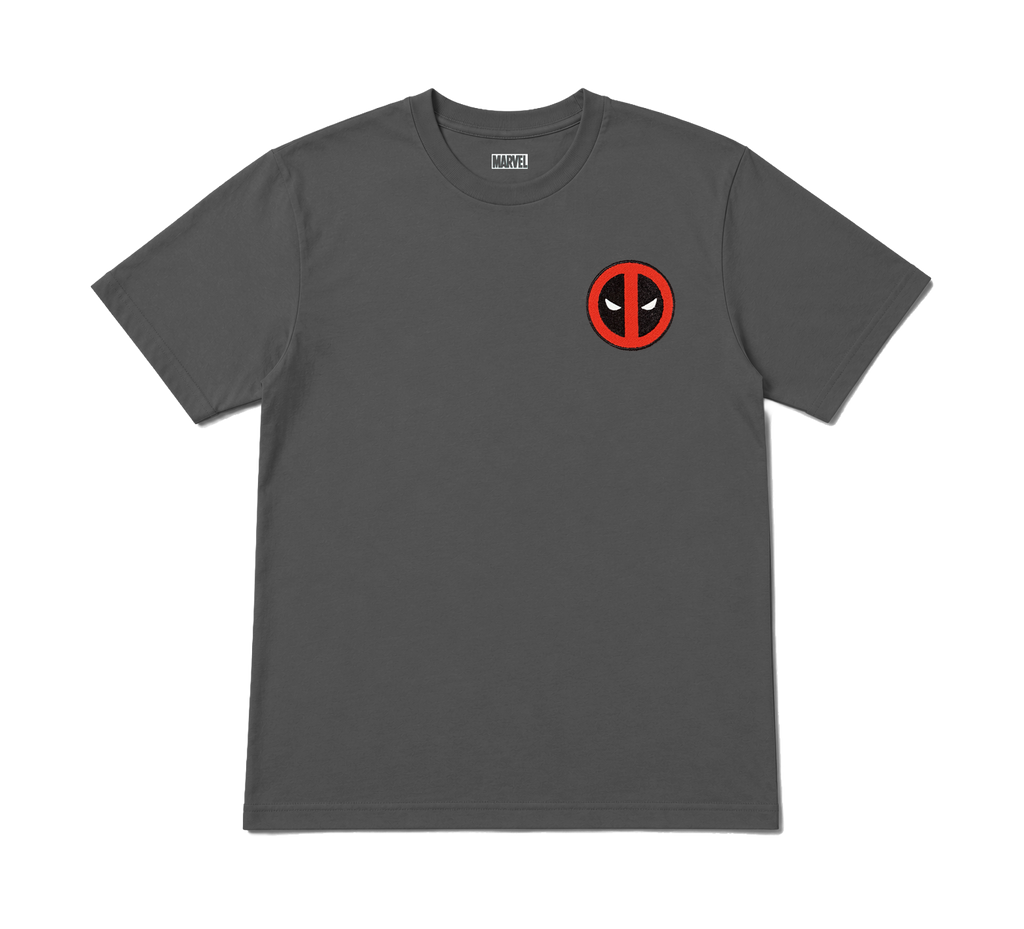 YOUTH MARVEL DEADPOOL T-SHIRT CHARCOAL