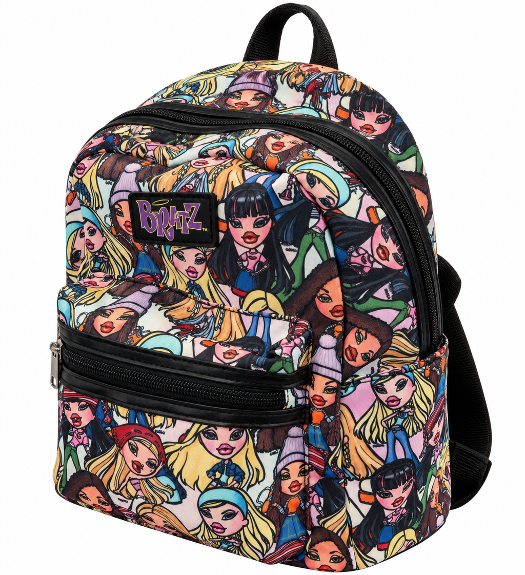 BRATZ CHARACTER MINI BACKPACK BLACK