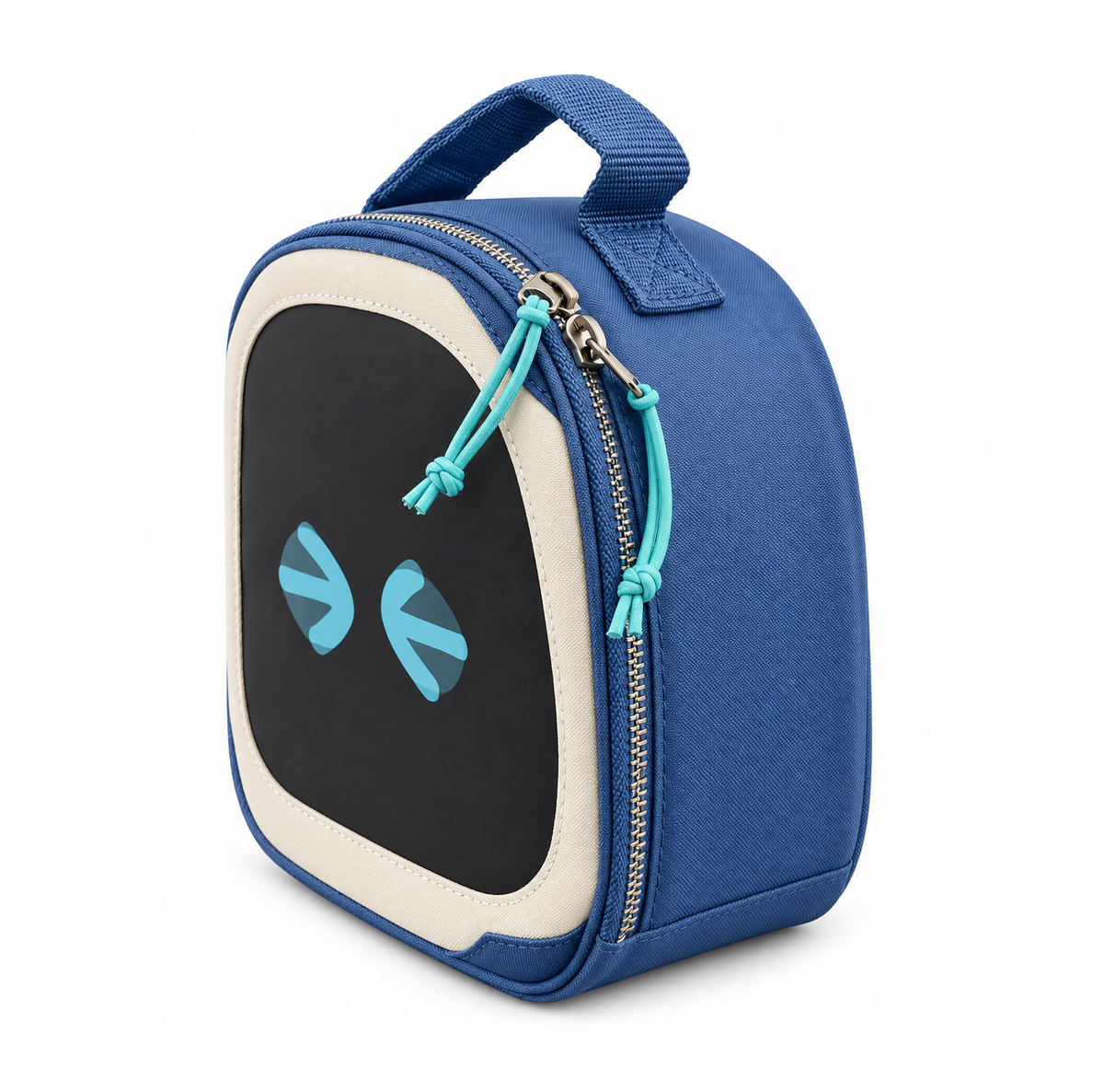 ASTRO BOT ZIP LUNCH BOX BLUE/WHITE