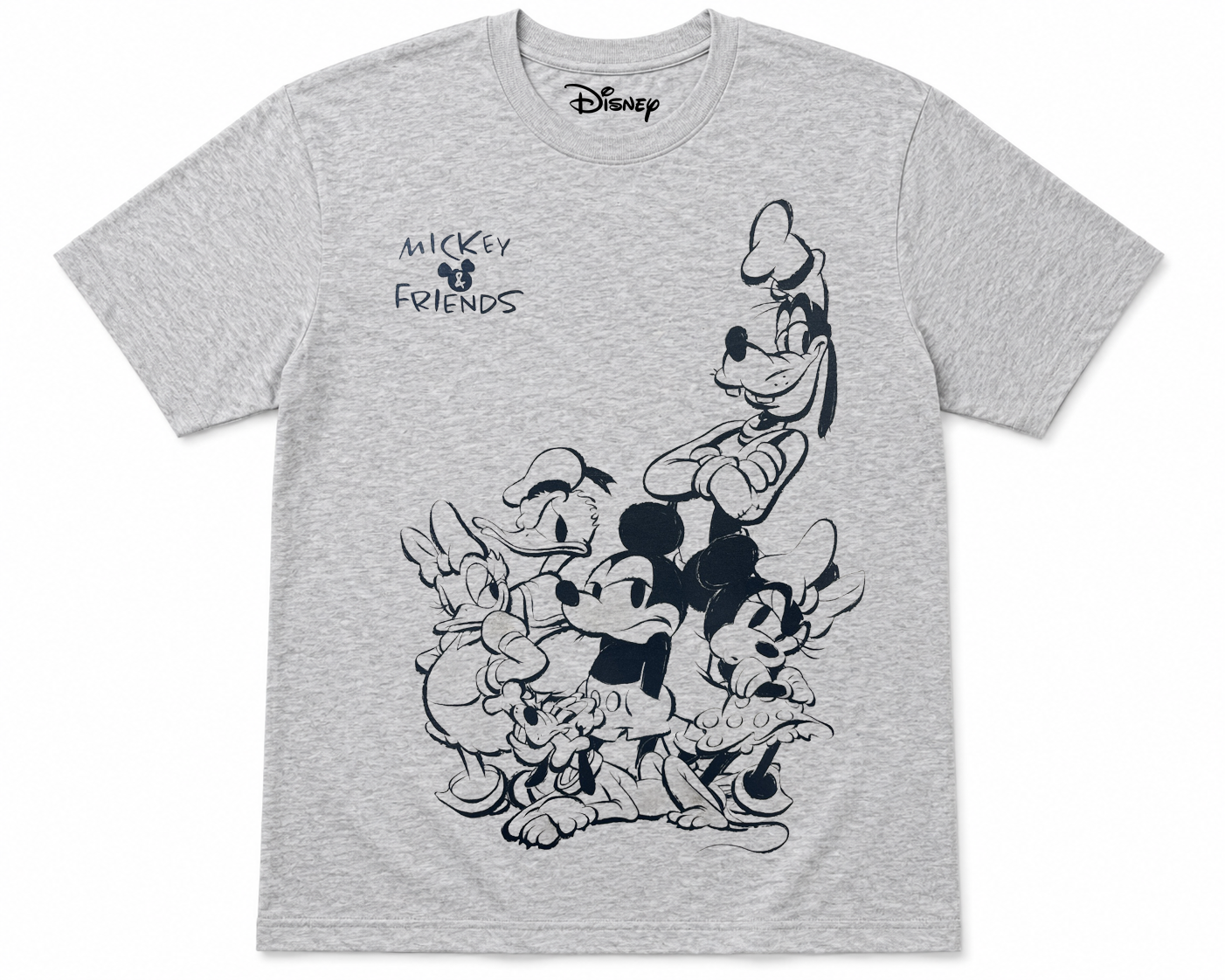 DISNEY MICKEY & FRIENDS ASSORTED T-SHIRTS 7DSN9C2358CL