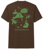 DISNEY MICKEY NATURE HEALS T-SHIRT BROWN
