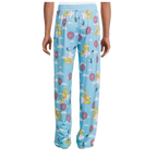 THE SIMPSONS HOMER DONUTS PAJAMA PANT TURQUOISE