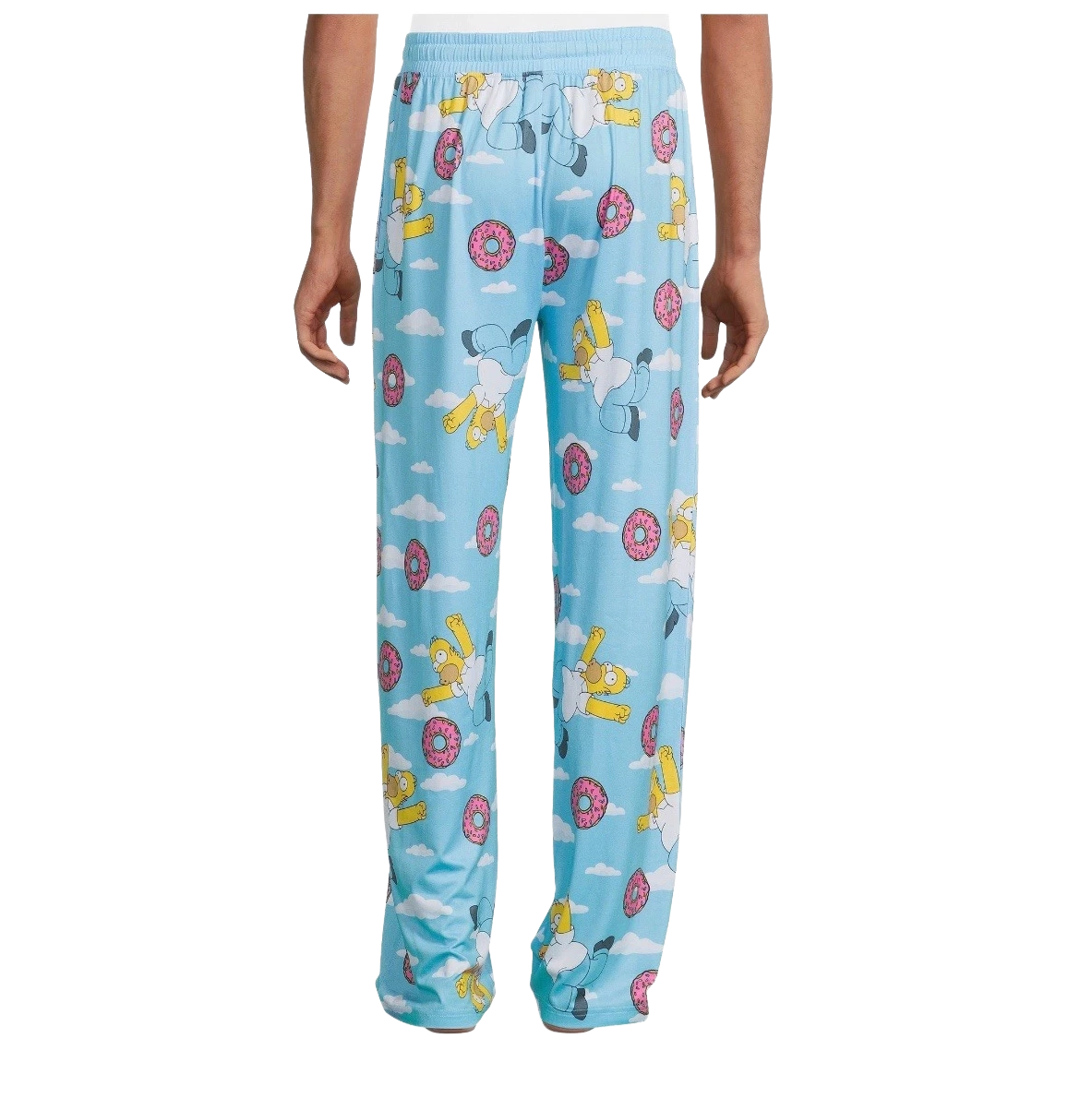 THE SIMPSONS HOMER DONUTS PAJAMA PANT TURQUOISE