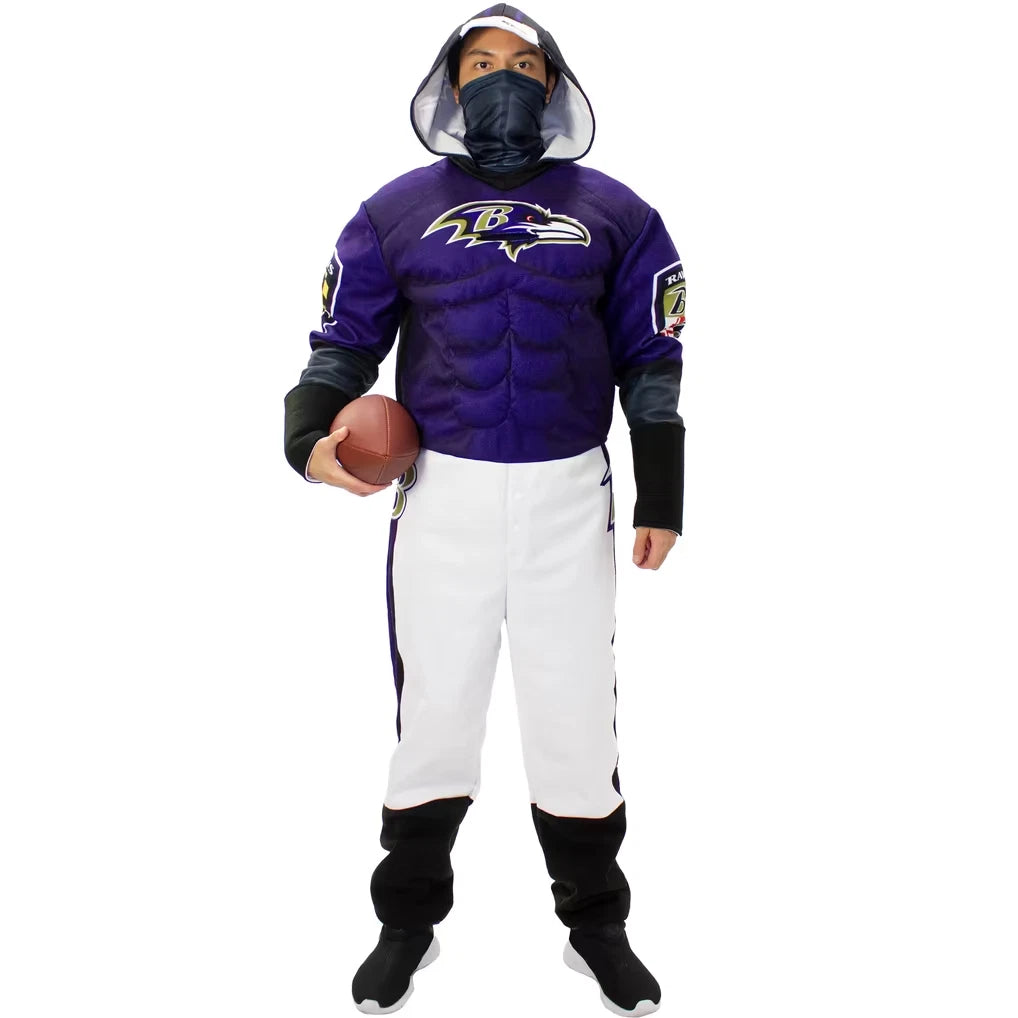 BALTIMORE RAVENS GAME DAY NFL COSTUME PURPLE