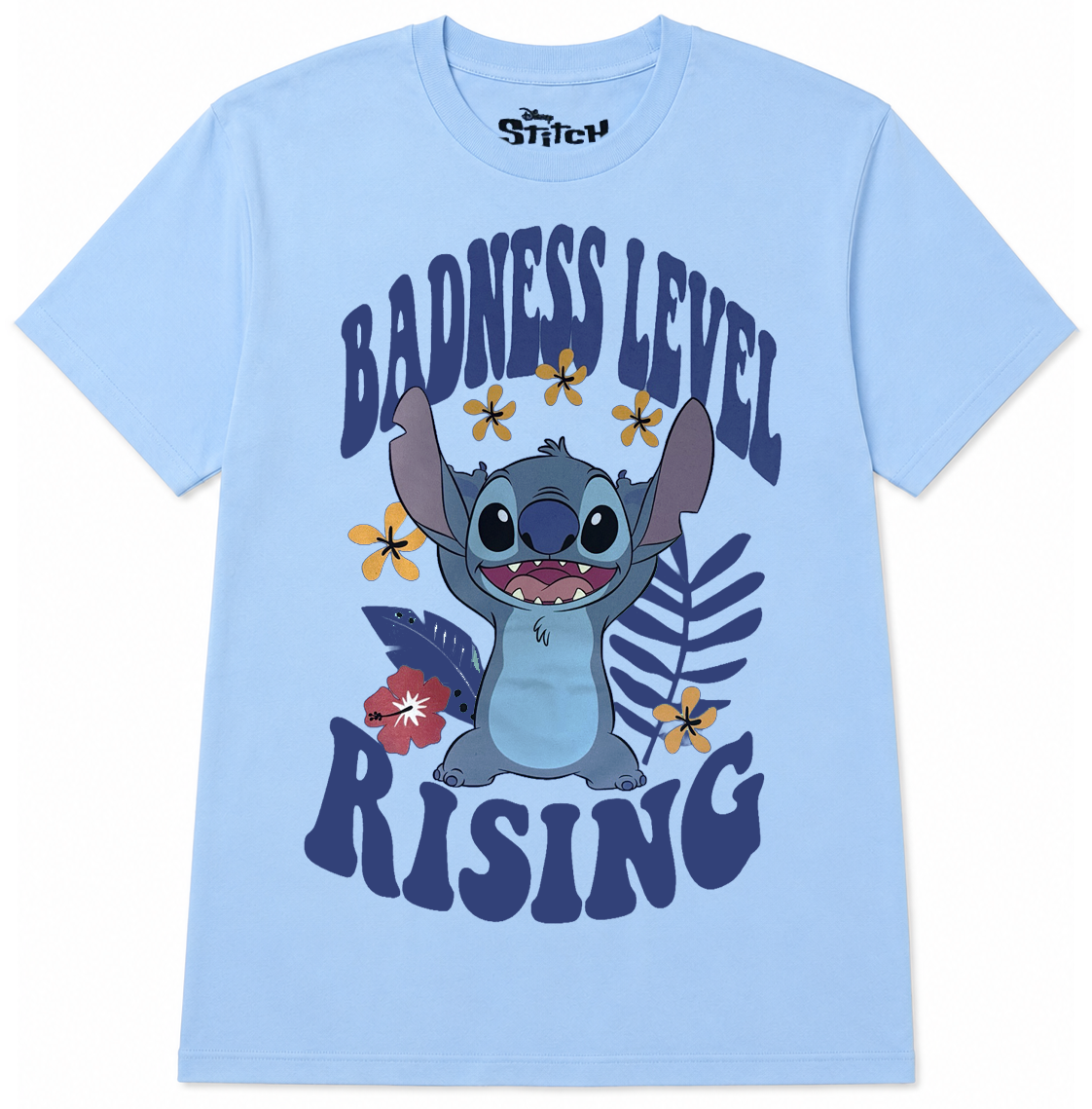 DISNEY LILO & STITCH LEVEL T-SHIRT BLUE