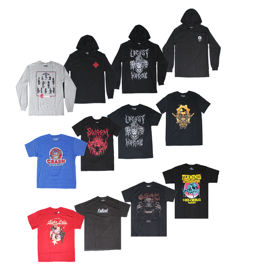 VIDEO GAMES ASSORTED TEES| ASSORTED COLOR | ASSORTED PRINT |